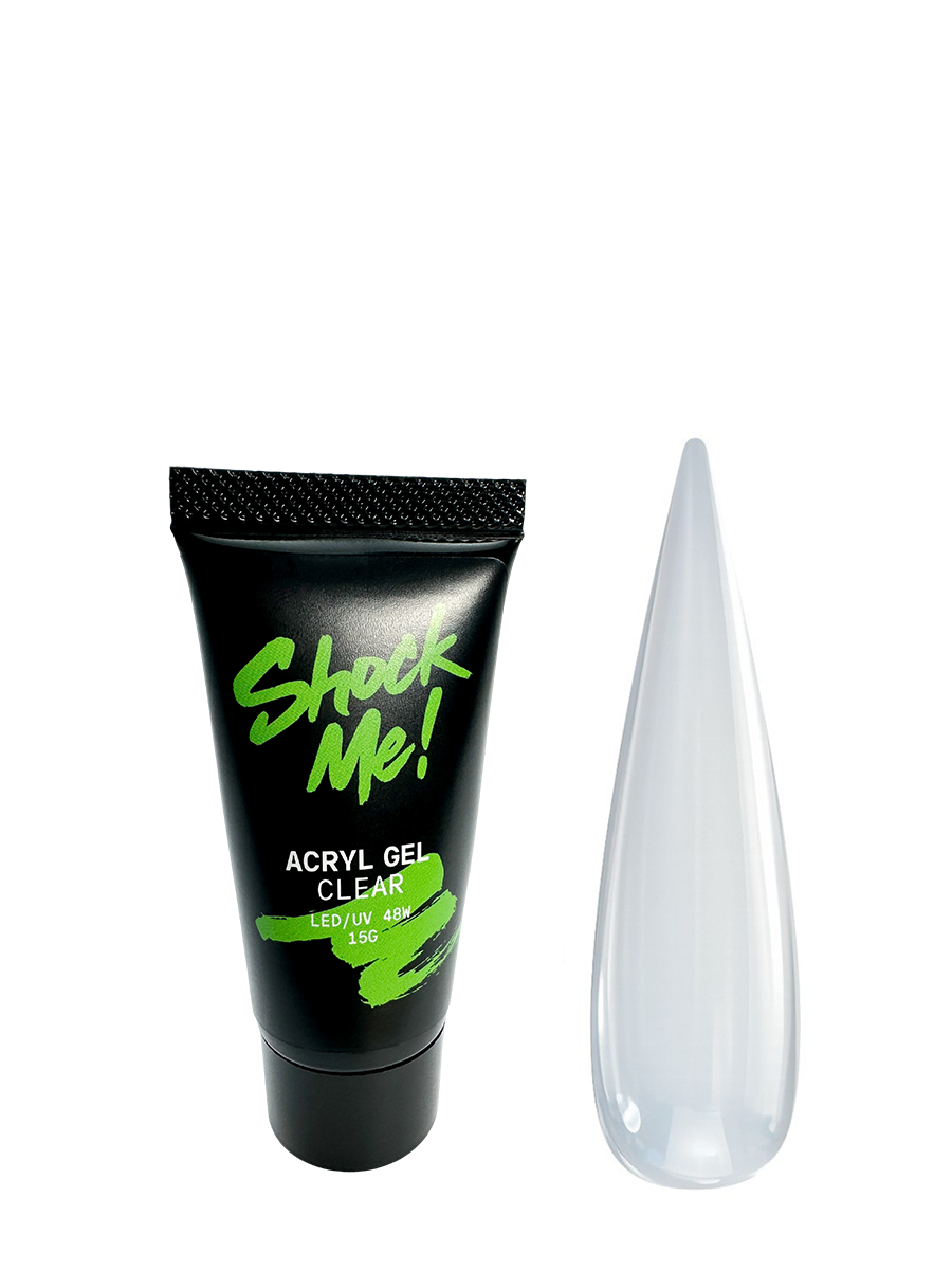 Акригель для наращивания и моделирования ногтей Clear